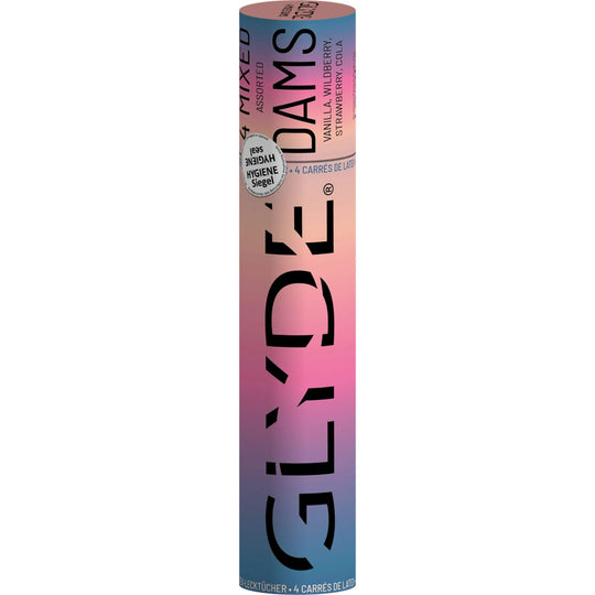 GLYDE Dams - Suuseksisuoja Mix 4 kpl