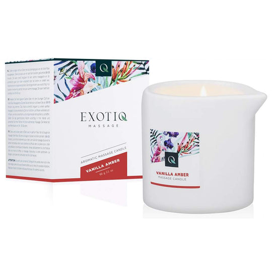 Exotiq hierontakynttilä Vanilla Amber 60 g