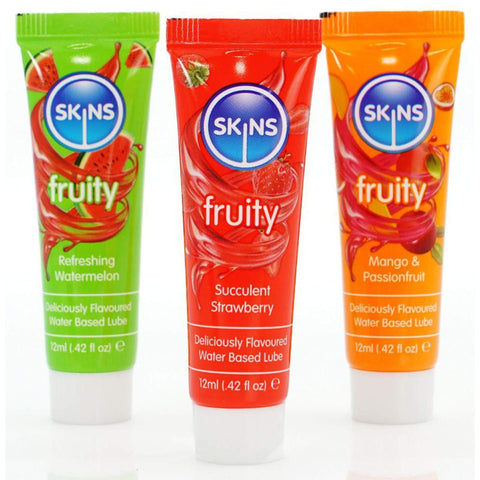 Skins liukuvoidesetti - Vital & Fruity 6 x 12ml