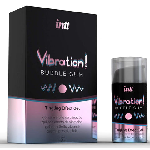 intt Vibration! Bubble Gum Tingling Geeli 15 ml