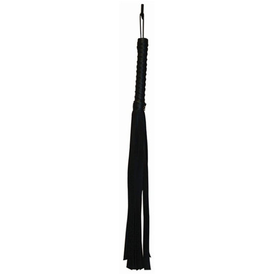 S&M – Black Faux Leather Flogger
