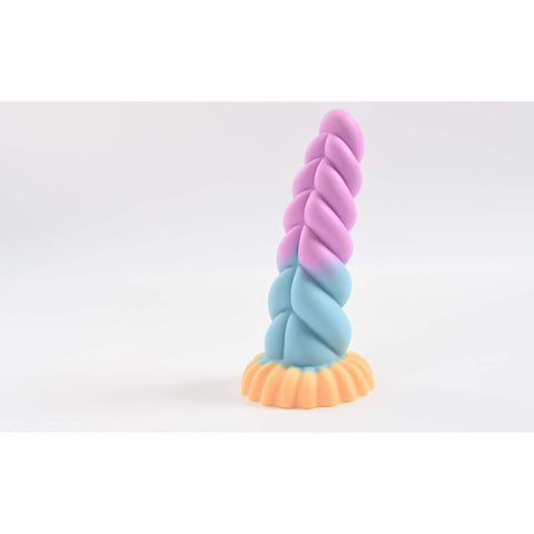 Spiraali fantasiadildo 19 cm