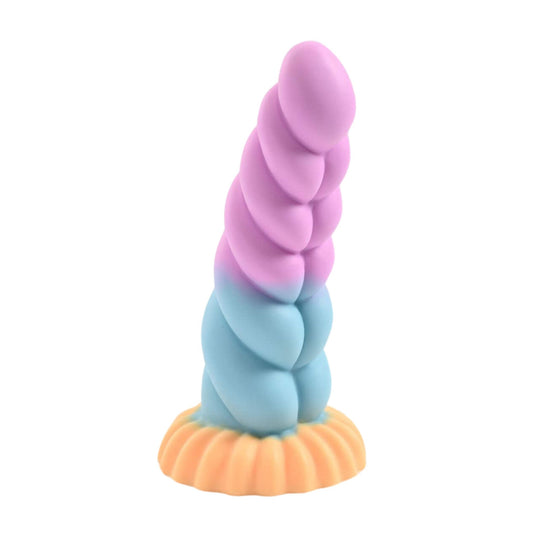 Spiraali fantasiadildo 19 cm