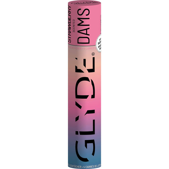 GLYDE Dams - Suuseksisuoja Mansikka 4 kpl