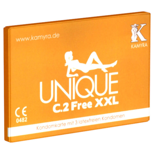 Kamyra Unique C.2 lateksiton XXL-kondomi 3 kpl