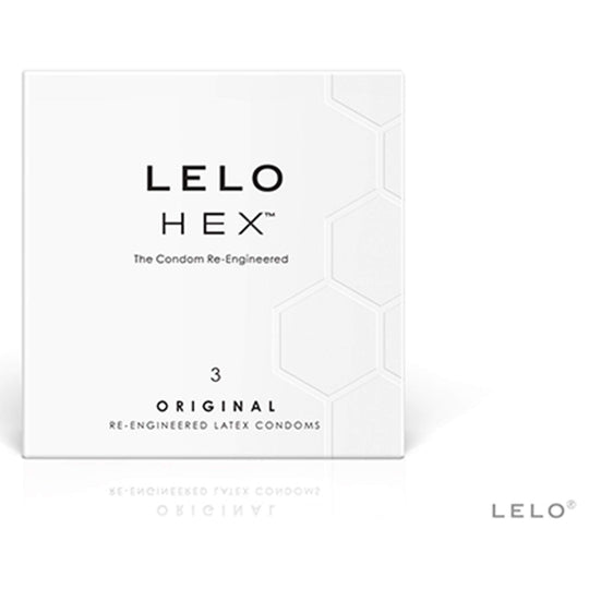 Lelo Hex Original -kondomi 3 kpl